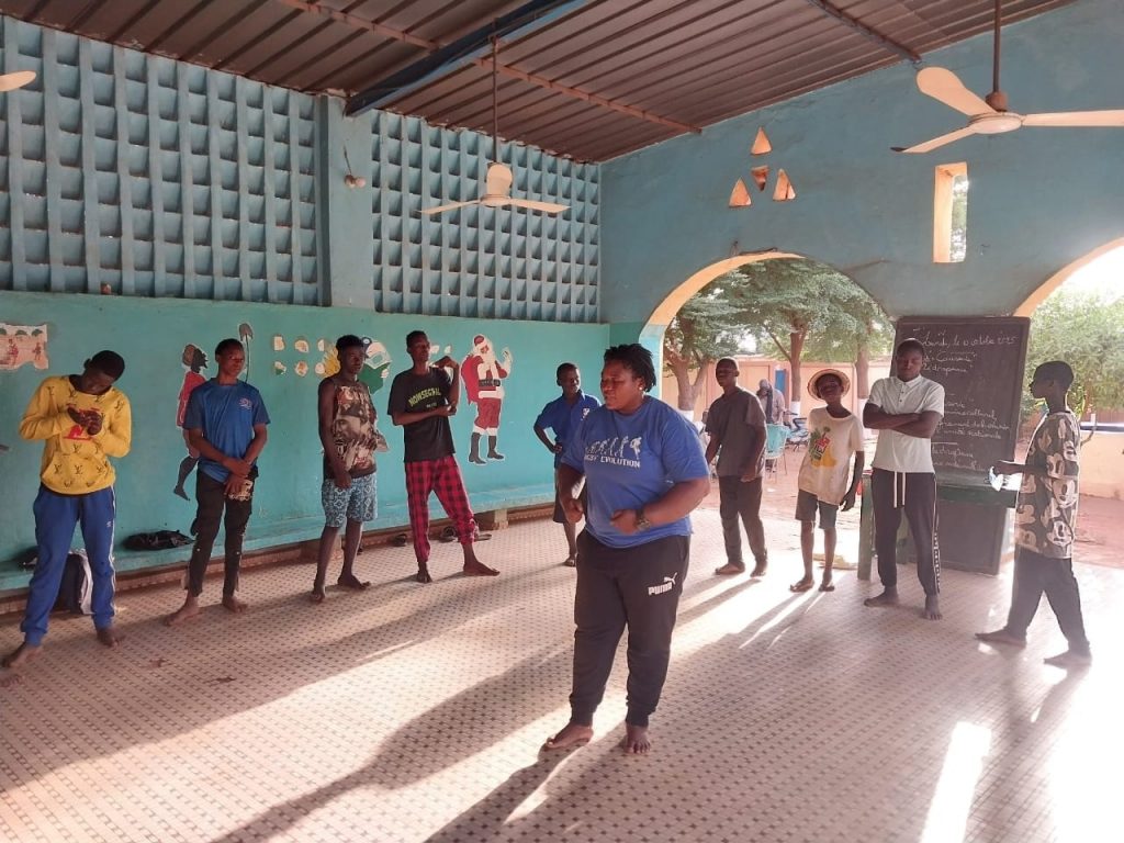 Atelier au CLAEC Bamako - Festival Fan Saba
